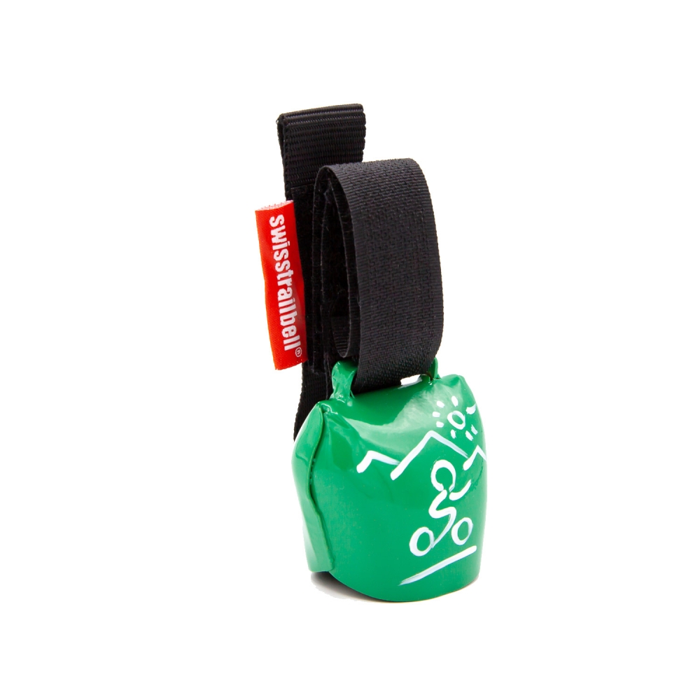 swisstrailbell® green "white biker"
